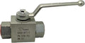 LX Hydraulic High Pressure 3 Way Ball Valve L-Born 1/2'' NPT Hydraulic Valve 7250 PSI (500 bar) Shut-Off KHB3K Hydraulic Ball Valve