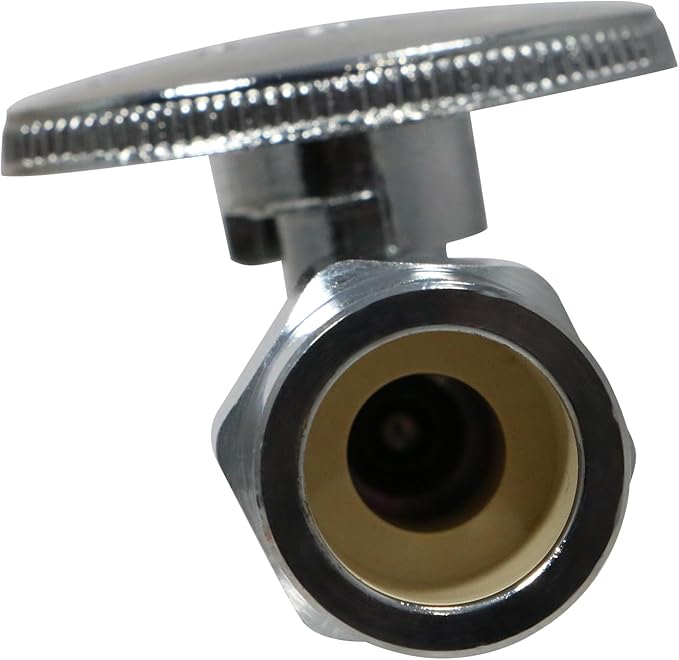 XFITTING 1/2 Inch CPVC x 3/8 OD Compression Straight Valve, 3-3-4=5XX, 5 Pieces