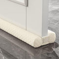Door Draft Stopper – Premium Velour Under Door Gap Filler & Noise Blocker | Insert-Design Draft Stopper for Bottom of Door (30") | Blocks Cold, Noise, Dust – Easy Install