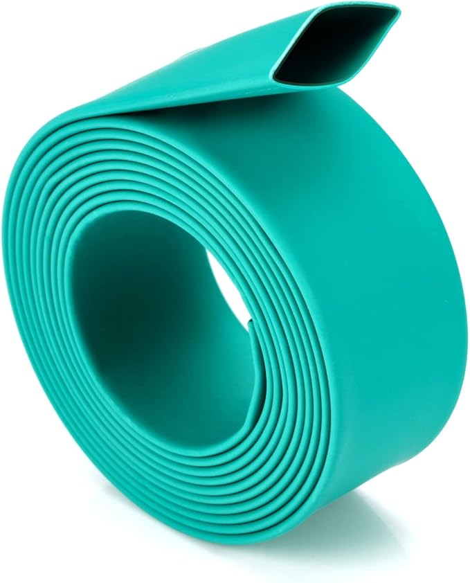 Chanzon 3:1 Ratio 3/4" (19.1mm) Heat Shrink Tubing - Marine Grade Waterproof Adhesive Lined - 4Ft Roll (1.22M Total Length) Green Polyolefin Sleeving Wrap Shrinking 3 to 1 Ratio 1pcs