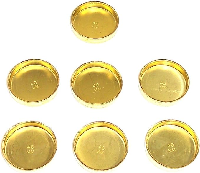 DNJ FPS602 Brass Freeze Plug Set for 1968-2004 Nissan 200SX, 240SX, 510 1.6L-2.4L L4 8V SOHC 1595cc