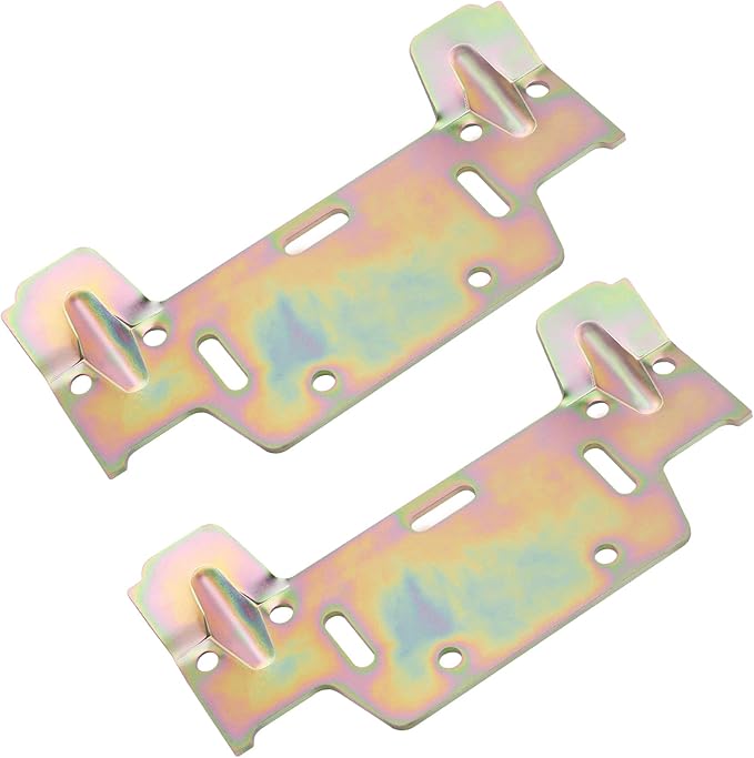 99-161 Wall Hung Sink Bracket, Heavy-Duty Metal Support Frame Compatible with American Standard 111074, 5.02"x3.06"x3.03", Replacement for Fits Most Gerber Pedestal Sinks（2 Pack）