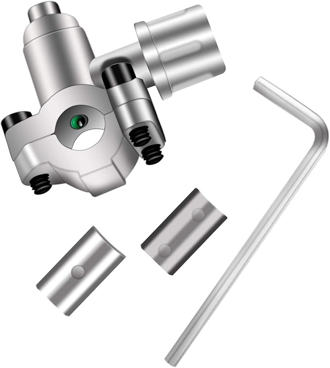 4 Pack BPV-31 Bullet Piercing Valve Line Tap Valve Kits Adjustable Valve for Air Conditioners HVAC 1/4", 5/16", 3/8" Tubing