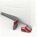 2 Pack Door Draft Stopper for Bottom of Door, 39" Silicone Weather Stripping Door Seal Strip, Self Adhesive Door Sweep Noise and Dust Blocker, Energy Saving Under Door Draft Blocker for Home & Garage