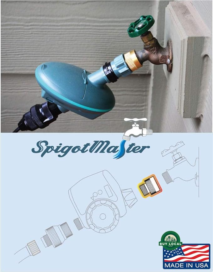 ~SPGTM-4 Vacuum Breaker Adapter~ for Some NIBCO and Watts NF8 EDP #0061854 Spigots or Hose Bibs (1, SM-XXL)