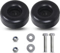 Anti Vibration Heavy Duty Rubber Foot, 1 x 2.5 Inch, Fits for Generators, Pressure Washers, Air Compressors and Pumps Equipment Heavy Duty Rubber Anti Vibration Feet ，with Screw Kits（2 Pack）