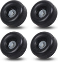 Heavy Duty Rubber Anti Vibration Foot 1 x 2.5 Inch 4-Pack Fits for Trailer Bumper Generators Pressure Washers air Compressors