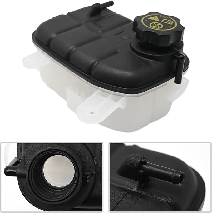 603-955 Engine Coolant Reservoir Radiator Expansion Tank with Cap, Replacement for Chevrolet Trax 1.4L 1.8L 2013-2019, Replacement for Buick Encore 1.4L 2013-2019, Replacs 95269001 95380033