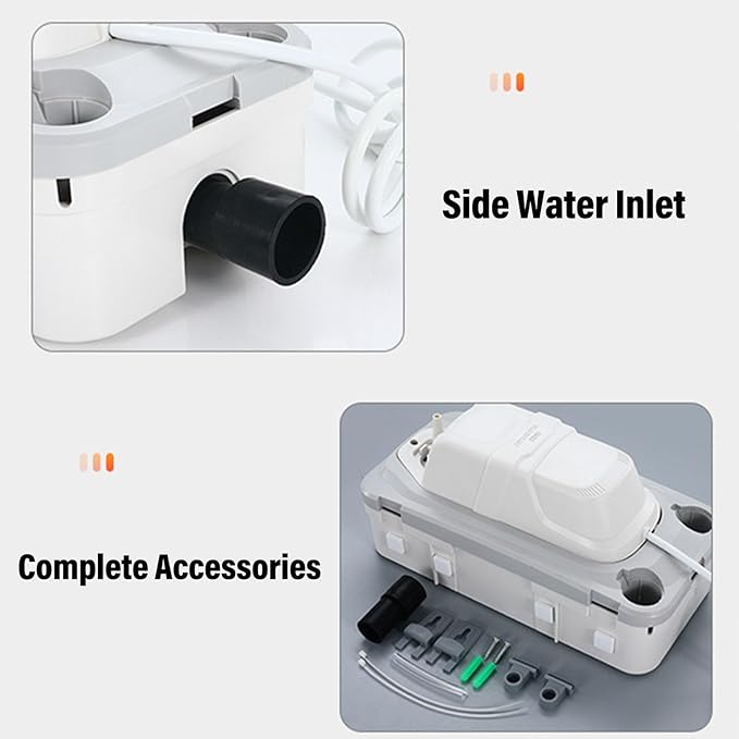 Condensate Removal Pump, 320L / H 10M 1500ml Water Pond, HVAC Drain Pump with Automatic Safe Switch for Less 20 Horsepower Air Conditioning, Dehumidifiers, Boilers