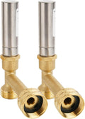Watflow Water Hammer Arrestor 3/4"GHT Thread, Water Hammer Arrestor Washing Machine, for Toilet 2 Pcs