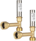 (2 Pack) Lidertik Water Hammer Arrestor Washing Machine 3/4, Absorb Shock and Reduce Noise, Laundry Washer Knock Valve Garden Hose Air Inline Sink Dishwasher LI-Y241-11-11(2 PACK)