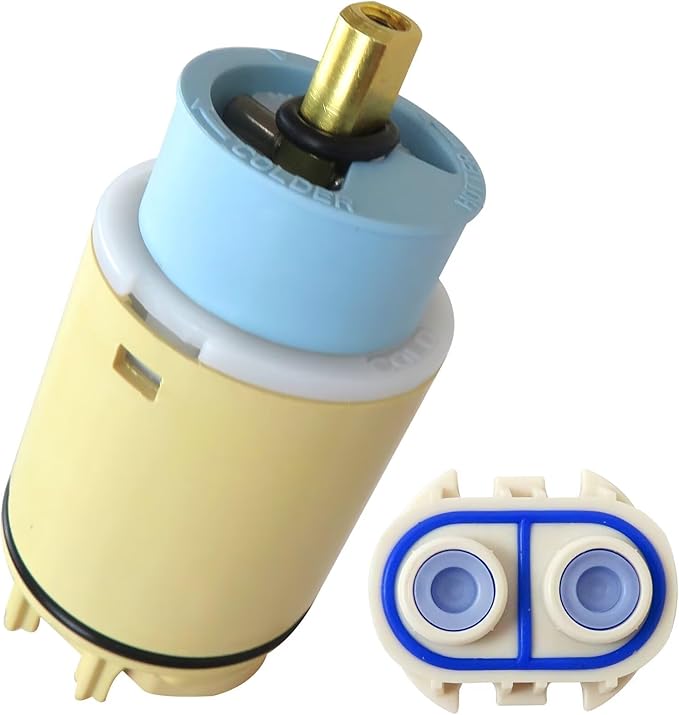 Single Function Pressure Balance Cartridge with Check Valve for Peerless/Delta Single Handle Tub and Shower Faucet, Replacement for RP70538/RP73625 by YTXXDEUS