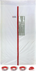 ZIPWALL ZipDoor ZDM Magnetic Door Kit, 1 Pack, White