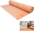 3.3 FT x 98.5 FT Waterproof Membrane for Shower, 23.6 mils Thick Underlayment Waterproof Polyethylene 323 sq ft, Walls Tile Underlayment Fabric for Sauna Bathroom, Bathroom