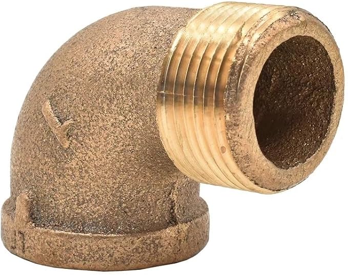 Replacement 1 Inch 90 Degree Brass Street Elbow Fitting for Thrifco Plumbing 5317043