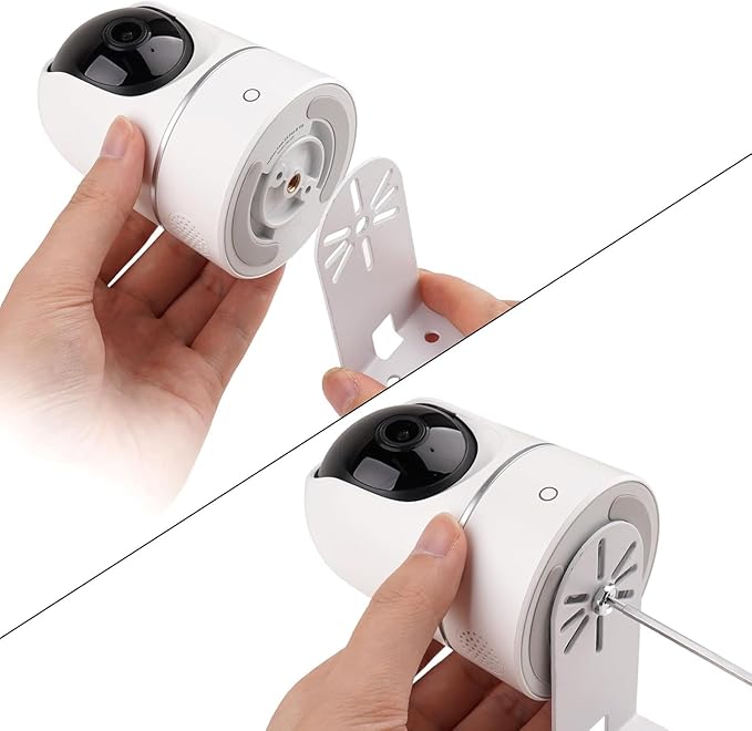 Adhesive Camera Wall Mount for eufy Security Indoor Cam E220 and Solo IndoorCam P24 (2 Pack)