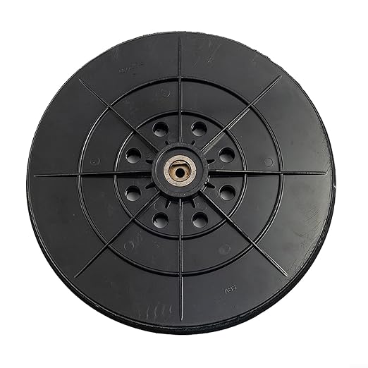 Drywall Sander Backing Pad 9 Inch Sanding Disc Support Plate with 8 Holes Hook&Loop Grinding Polishing Sanding Disc Foam Cushioned Base Mount for Dustless Sanding System Attachment(Soft Spong)