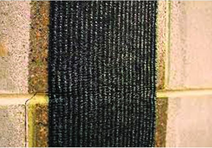 100 ft - Carbon Fiber-Basement Wall Crack Repair Kit - Carbon Fiber Foundation Wall Repair - Easy to use Includes Instructions
