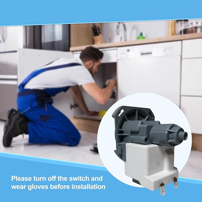 【2025】DD81-02635A B20-3A01 Dishwasher Drain Pump Assembly D.I.Accessa Original Equipment Manufacturer(OEM) Part Fit For DW80N3030us DW80R2031 DW80CG4021SRAA DW80CG4051SRAA DW80M2020US/AA Series