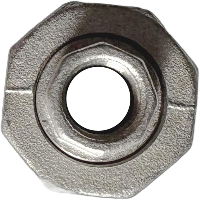 1/8" Union Pipe 304 Stainless Steel NPT Female Thread Union Joint Cast Pipe Fitting Pack of 1