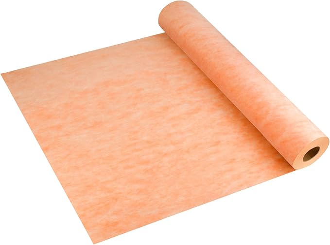 Waterproof Membrane for Shower,3.3ftx65ft Shower Waterproofing Membrane Uncoupling Band for Tile Wall Floor Bathroom Sauna Steam Room and Wet Areas,Tile Underlayment Seam Tape,23.6Mils Thick,214 Sq Ft