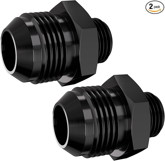 8AN Flare to AN12 ORB Male O-Ring Fitting Adapter (2PCS)