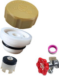 ASSE 1019-A Outdoor Faucet Repair Kit with Teflon Tape, Vacuum Breaker Replacement Kit Anti-Siphon Frost-Free Hose Bib Sillcock Valve Replacement（1 Pack）