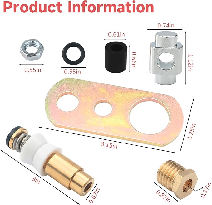 Hydrant Repair Kit for Merrill Pkaf Any Flow Hydrant, Hydrants Rebuild Kit Head Assembly Series Water Hydrant Faucet Repair Kit