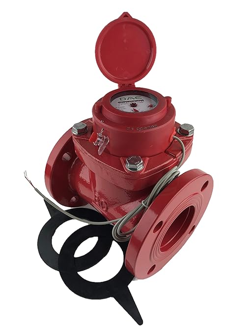 DAE WP-300RP 3" Woltmann Hot Water Meter, Pulse Output, Gallon