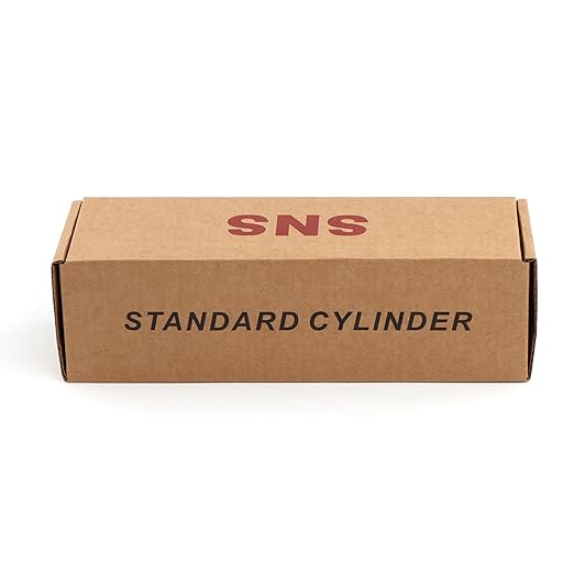 SNS Pneumatic Standard Air Cylinder S-SC 50 x 75 NPT 1/4, Bore: 2 inch, Stroke: 3 inch, Double Acting