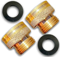 ~ 2-Pack: SM01.125 Vacuum Breaker Adapter~ Turns an Arrowhead Anti-Siphon Hose Bib Into a Straight Through Connection. Fits Bottom of PK1390 Stamped 1019-A-BFP Valve(1, SM01.125)