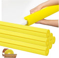 Hanaive Yellow 6 Pcs 40 x 2. 4 x 0. 6 Inch Jumbo Pool Noodles Pipe Insulation Foam Tube Pre Slit Clamp Foam Noodles for Padding Large Tube for Swimming Floating Craft Projects Padding Bumper