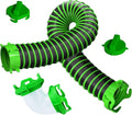 3 FT Camper Sewer Hose Kit with 90-Degree RV Tote Tank Adapter - 4 Bayonet Prongs on Each End for Sewer Hose Fittings -Connects Tote Tank to a Dump Station (3 Ft Sewer Hose Kit)