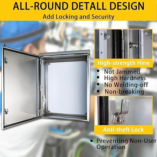 MJBOX Steel Electrical Enclosure Box and Double Electrical Enclosure Box (SD-32x24x12)