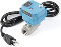 U.S. Solid 1/2 inch NPT 304 Stainless Steel Motorized Ball Valve - Plastic Electrical Ball Valve, 2 Wire Auto Return, AC 110~230V, Normally Closed, IP67, NSF Certified