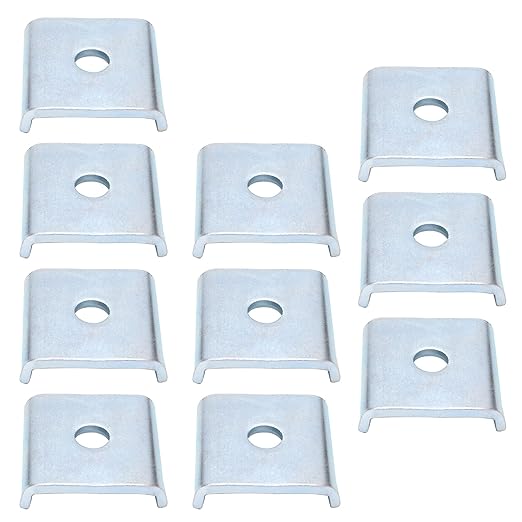 10 Pcs Strut Channel Washer Accept 1/2" Bolt, U-Strut Saddle Washer for 1-5/8" Strut Channel
