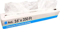 Reli. Plastic Sheeting, White | 16' x 350 Feet | Overspray Plastic Sheeting - Translucent | Masking Film, Protective Painter's Coverage Roll for Automotive/Auto Body, Painting