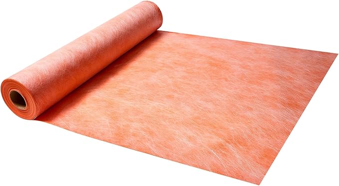 VEVOR Waterproof Membrane for Shower, 3.3 x 99.1 ft 325 sq.ft Waterproofing Tile Membrane, 20 mil Thickness Polyethylene Fabric Roll, Easy to Cut for Bathroom, Kitchen, Sauna, Walls, Underlayment