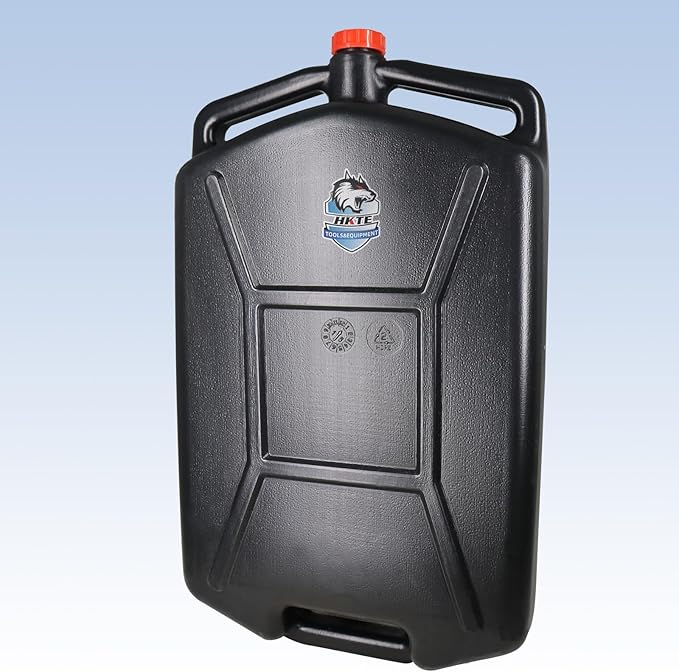 HKTE 2.4Gallon（10L） Oil Drain Pan, HDPE, Low Profile, Durable polyethylene,for All Vehicle Types - Cars, Trucks, SUVs