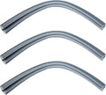 3pcs No Glue Door Draft Stopper Under Door Sweep Soundproofing Strip for Wide Gaps Weather Stripping Seal Noise and Cold Air Blocker Gray