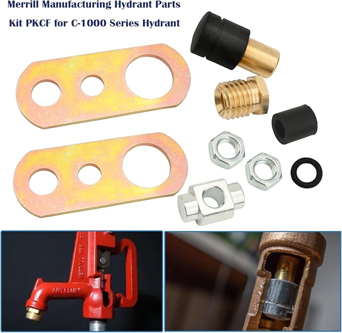 Hydrant Parts Kit for Merrill C-1000 Series Yard Hydrant Head Assembly 1 Pack