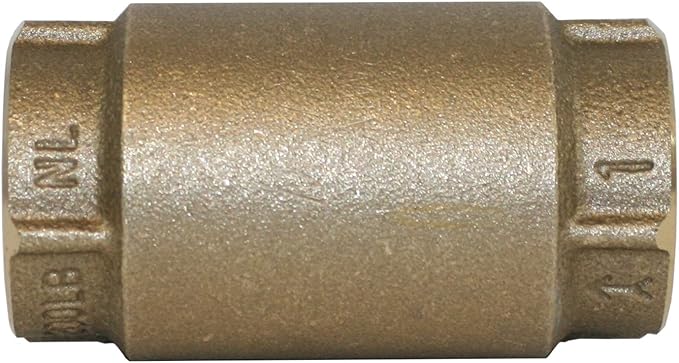 Merrill MFG CVNL100 1" No-Lead Brass Check Valve 700 Series, 1"