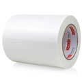 Wide Duct Tape, Industrial Grade 30Yards (90 ft) Wide 6'' Tape Duct, 9 Mil Heavy-Duty, Waterproof, Strong, Flexible, No Residue, for Crafts & Home Improvement (White, 6'' x 90ft)