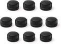 3/4" Black Pipe Cap, Home TZH 10 Pack Pipe Fitting Caps for Steam-Punk Vintage Shelf Bracket DIY Plumbing Pipe Decor Furniture (10, Black 3/4 Inch)