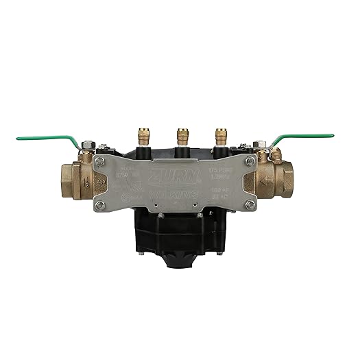 Zurn Wilkins 112-375XL 1-1/2" 375XL Reduced Pressure Principle Backflow Preventer