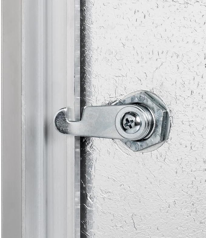 Premier by Dynasty Hardware 14x14 Universal Aluminum Access Panel Door with Keyed Latch, Insulated for Exterior Application Use, Wall or Ceiling Mounted for Drywall, Plumbing, Electrical, 2400 Series