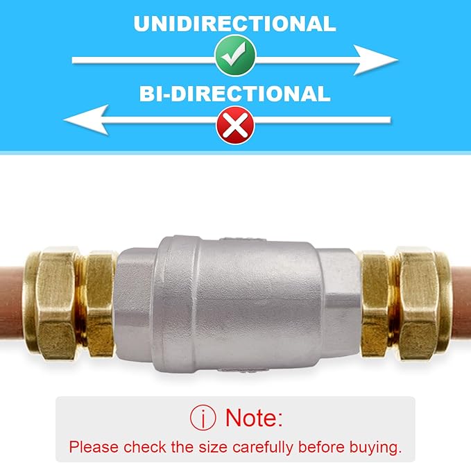 3”Stainless Steel Vertical Check Valve DN80, NPT Female Threaded Vertical Check Valve Stainless steel check valve for preventing oil-water backflow, gas-air check valve, sewage pump, etc