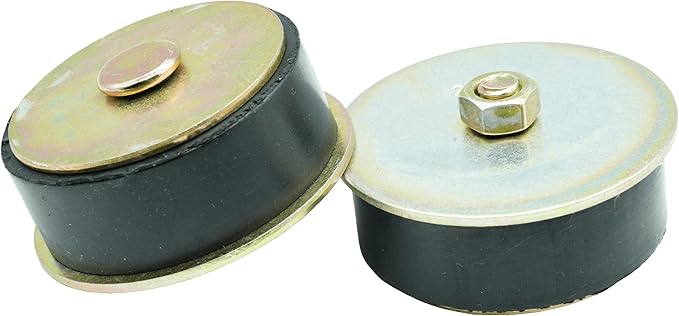2-1/4 inch to 2-3/8 inch Rubber Expansion Plug 57mm - 60mm,2-Pack Rubber Freeze Plug