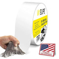 RV Sealant Tape, White, 2 Inch x 50 Feet, Roof Patch Repair Tape, Roofing Tape for RV, Waterproof Leak Tape for RV puncture, Boat Sealing, Awning, Canopy, Tents, Camper, Greenhouse and Tarpaulin
