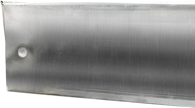 26GA Galvanized Drain Pan - Rust-Free Made for Electric Water Heater & Air Conditioning Units Protects Floor from Water Damage (Without Hole, 24" x 24" x 2")